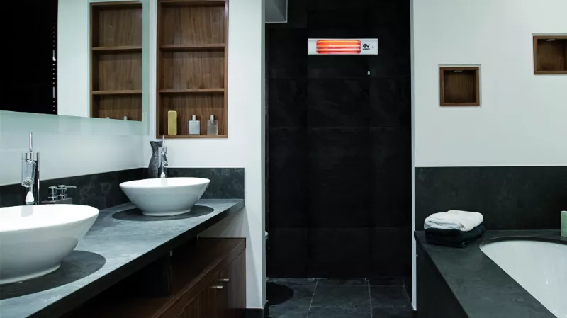 Come riscaldare il tuo bagno nella maniera più efficace ed economica con le lampade ad infrarossi